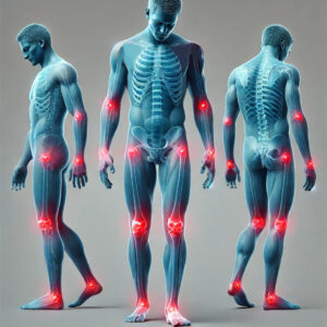 Bệnh gout và các vị trí đau trên cơ thể